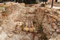 L'area di scavo archeologico nella Villa Romana di Durrueli