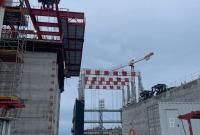 Uno scorcio del cantiere