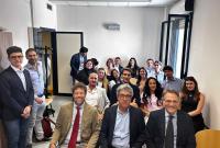 I rappresentanti delle due delegazioni di Unict e di Riga