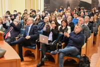 Il pubblico presente a Villa San Saverio