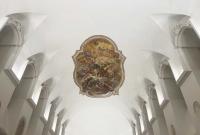 Aula magna Affresco Gloria di San Benedetto
