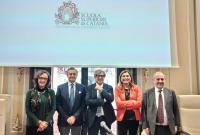 In foto da sinistra Teresa Consoli, Felice Giuffrè, Enrico Foti, Ida Nicotra e Stefano Ceccanti