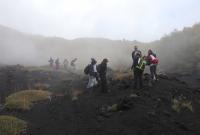 Escursione lungo l'area Citelli-Serracozzo, Etna