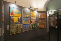 Alcune opere esposte alla mostra