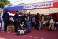 Lo stand dei Carabinieri