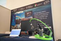 Uno dei corner espositivi del progetto Km3Net