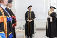 Un momento della cerimonia