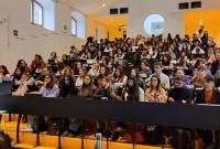 Studenti e studentesse presenti all'incontro