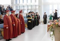 Un momento della cerimonia