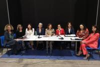 Un momento dell'incontro "Donne e sostenibilità: investing in women, accelerate the progress"