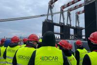 Un momento della visita