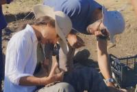La prof.ssa Eleonora Pappalardo in un momento delle attività di ricerca