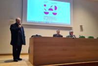 Un momento dell'intervento di Francesco Lo Manto