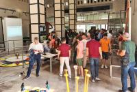 Un momento di networking negli spazi della Città della Scienza