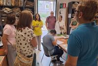 Visitatori all'Orto Botanico