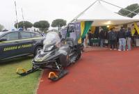 I mezzi della Guardia di finanza in mostra