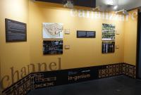 La sezione "Canalizzare" della mostra