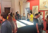 Visitatori al Museo dei Saperi e delle Mirabilia siciliane