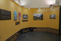 La sezione "Sollevare" della mostra