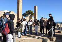Studenti in visita alla Tonnara di Vendicari