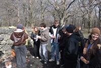 Studenti in visita sull'Etna