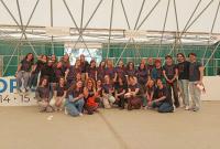 Parte dello staff del Salone dell'Orientamento