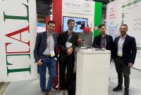 In foto il team di Next Vision al Ces di Las Vegas