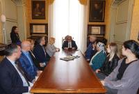 Un momento dell'incontro al Rettorato