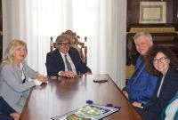 Un momento dell'incontro al Rettorato