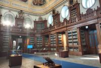 La sala principale delle Biblioteche Riunite “Civica e A. Ursino Recupero”