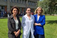 Le docenti del Di3A Gabriella Cirvilleri, Lucia Parafati e Cristina Restuccia