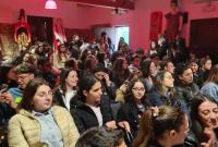 Un momento dell'incontro al Centro Don Bosco 2000