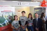 Lo stand della Scuola Superiore dell'Università di Catania