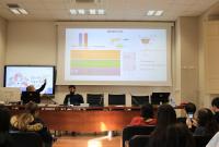 Un momento delle lezioni