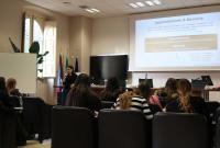 Un momento delle lezioni